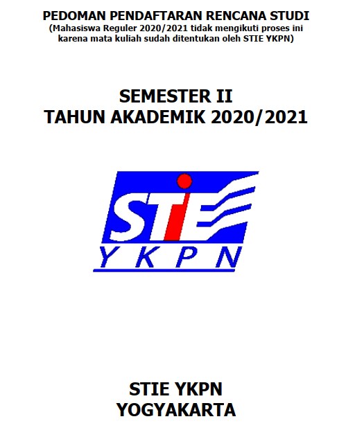 Pedoman Rencana Studi Sem 2 TA 2020/2021