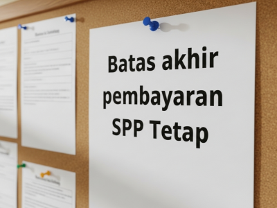  BATAS AKHIR PEMBAYARAN SPP TETAP