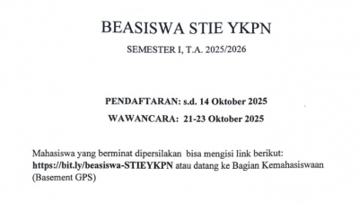 Beasiswa STIE YKPN