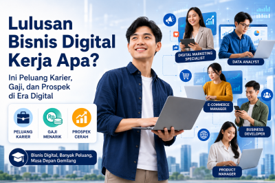 Lulusan Bisnis Digital Kerja Apa? Ini Peluang Karier, Gaji, dan Prospek di Era Digital