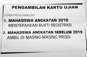 Pengambilan Kartu Ujian