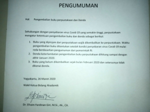 Pengembalian Buku Perpustakaan dan Denda