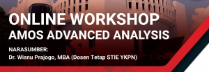 ONLINE WORKSHOP AMOS ADVANCED ANALYSIS