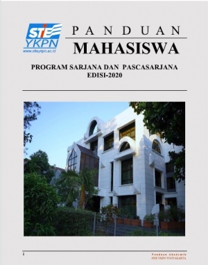 BUKU PANDUAN MAHASISWA PROGRAM SARJANA DAN PASCASARJANA EDISI 2020