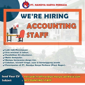 PT Nandya Karya Perkasa - Accounting STAFF