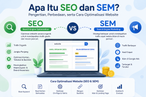 Apa Itu SEO dan SEM? Pengertian, Perbedaan, serta Cara Optimalisasi Website